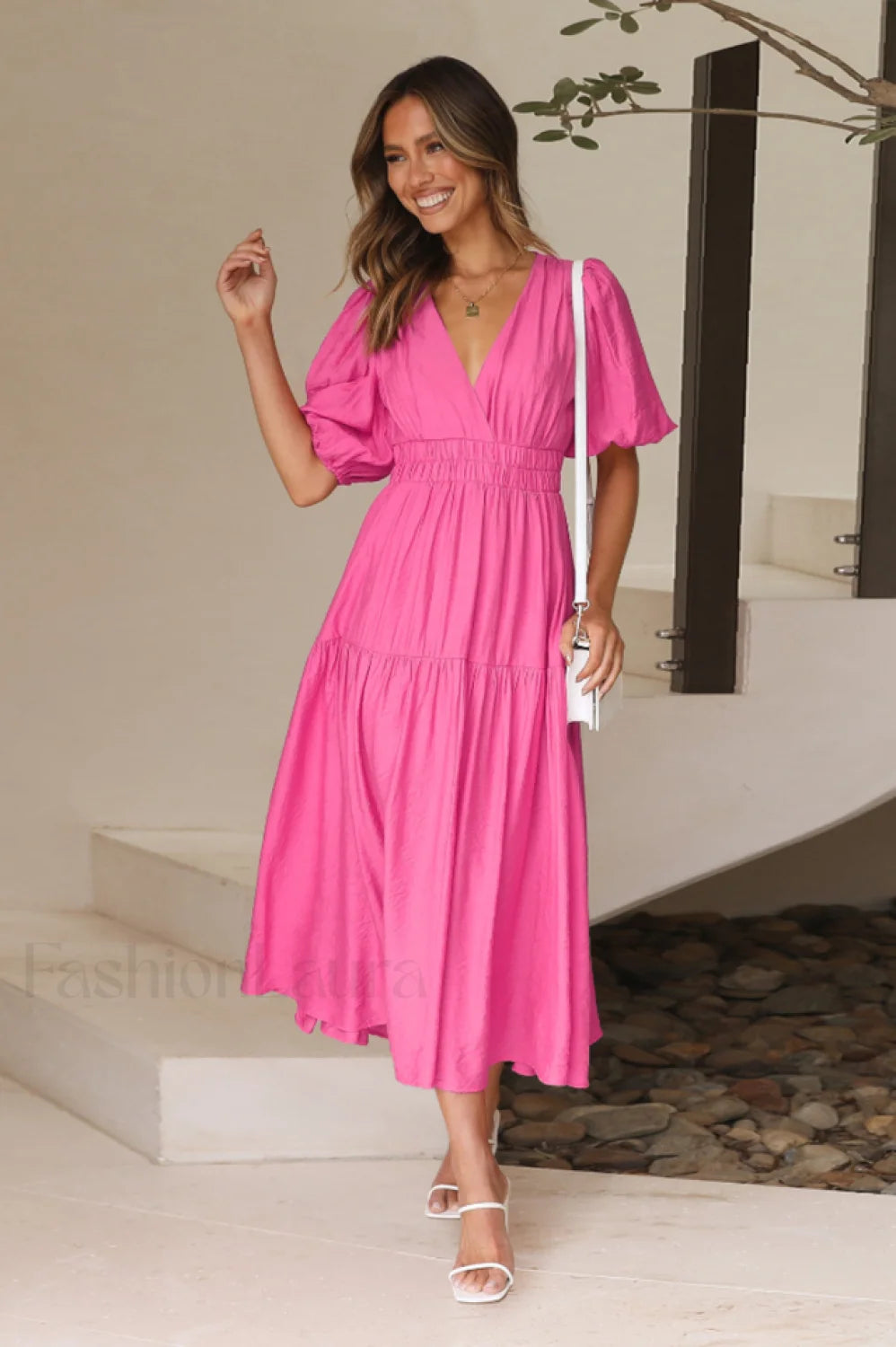Erin Elegant Midi Dress