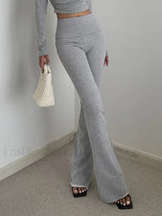 Essential Charming Flare Sweatpants Light Grey / XS Sweatpants