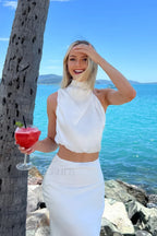 Esther Top + Charming Maxi Skirt Set