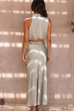 Esther Top + Charming Maxi Skirt Set