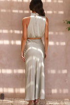 Esther Top + Charming Maxi Skirt Set