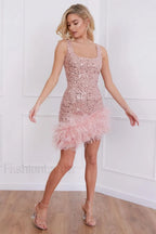Evie Elegant Pink Dress