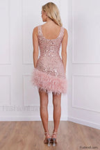 Evie Elegant Pink Dress