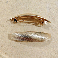 Minimalist Barrette Spring Closure Hair Clip