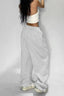 Relaxed Fit Solid Tone Lounge Knit Pants