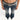 White Embossed Leather Retro Belt Secondary image