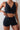 Black Boyshort Two Piece Swim Set Secondary image
