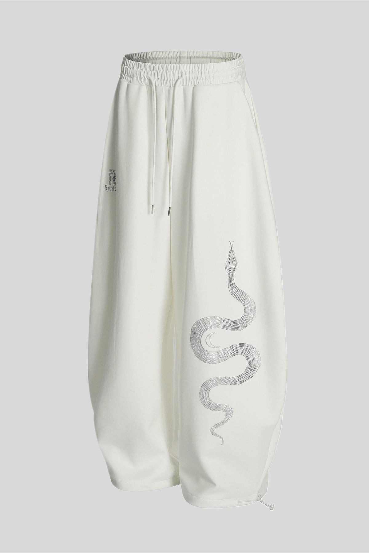 Two Tone Straight Leg Sweatpants