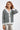 Striped V-Neck Buttoned Knit Sweater Secondary image