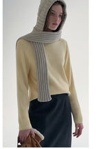 Thermal Mock Neck Solid Knit Top