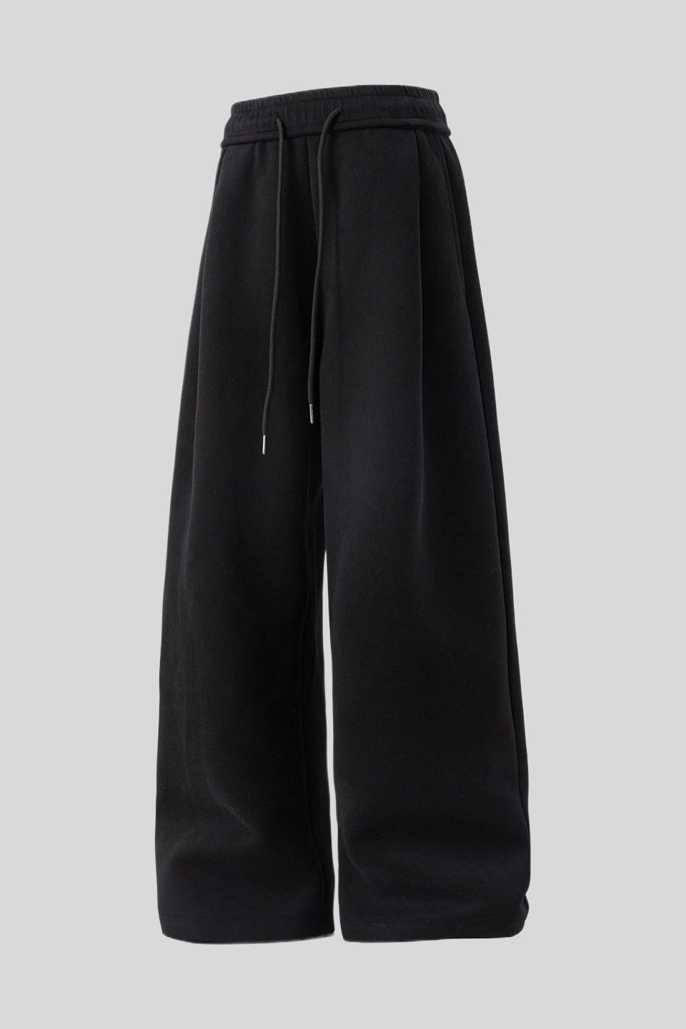 Heavyweight Pleated Baggy Straight Leg Sweatpants