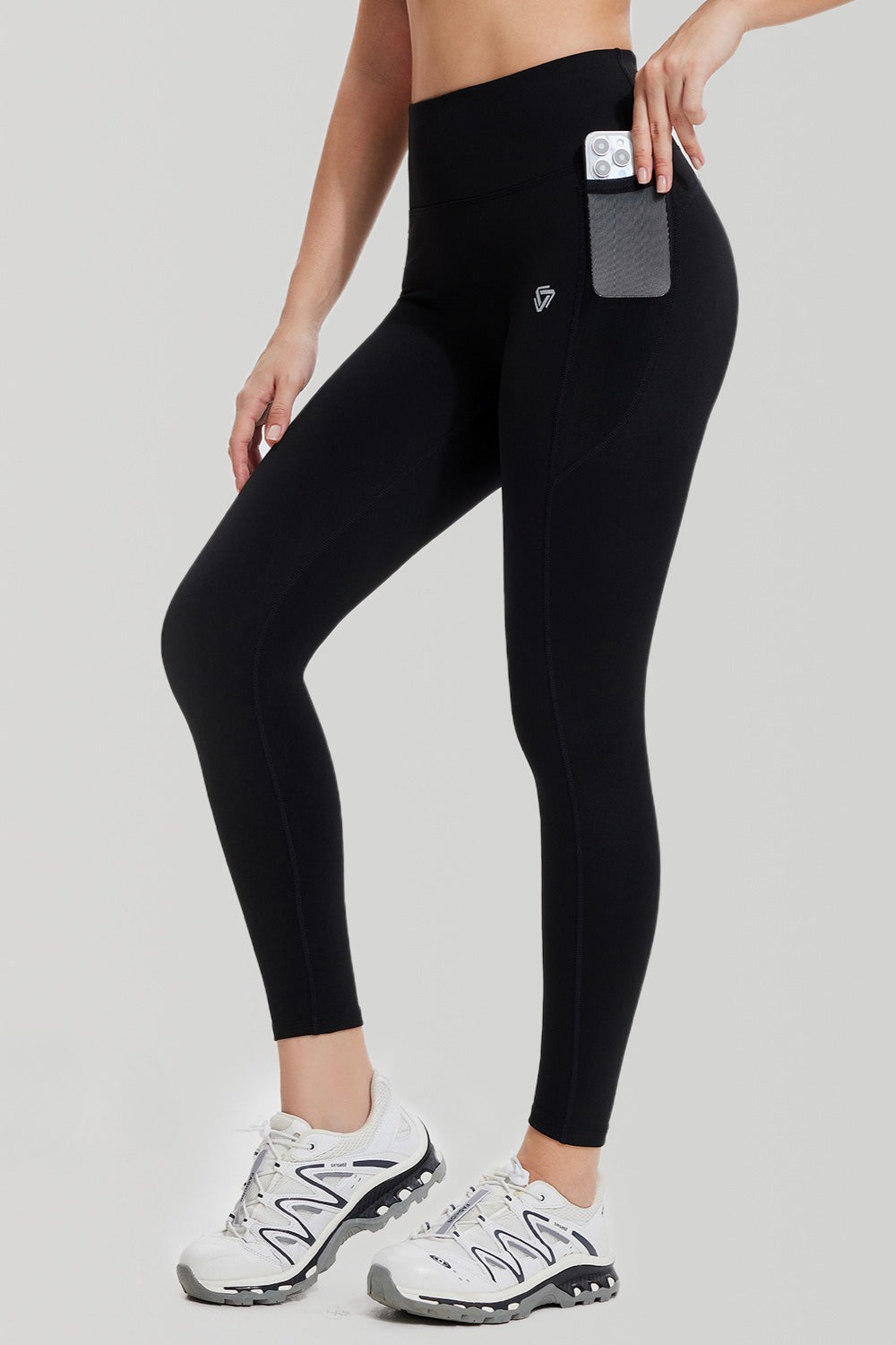Thermal High-Rise Fleece Lined Running Yoga Leggings Main image