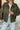 Lapel Collar Suede-Look Bomber Jacket Secondary image