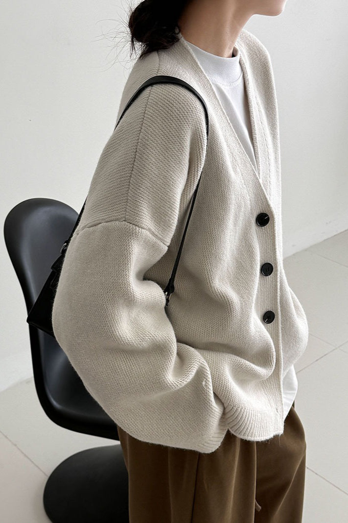Relaxed Fit Vintage Cardigan