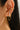 18K Gold Zirconia Fringe Ear Cuff Earrings Secondary image