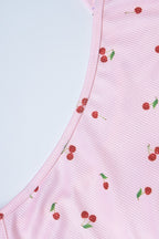 Strap Bodycon Slim Long Floral Dress