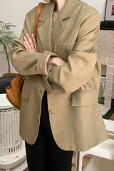 Loose Fit Casual Blazer