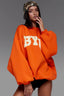 Statement Graphic Crew Neck Sweatshirt