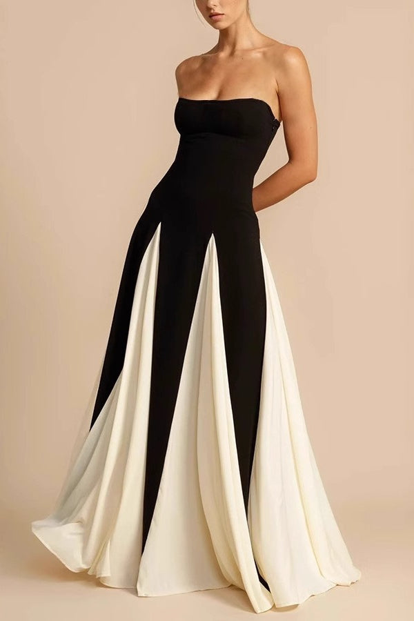 Mesh Patchwork Bandage Party Dress Main image