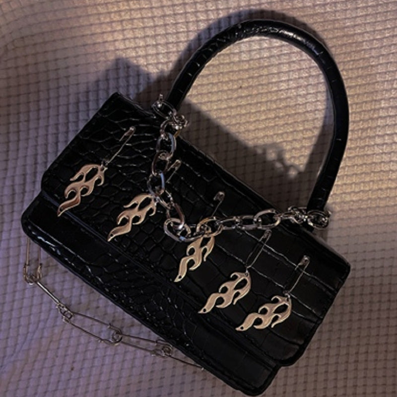 Harajuku Gothic Punk Spice Cross Spider Rabbit Dark Bag