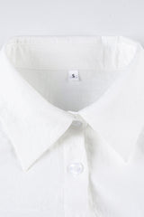 Waist Defining Flare Sleeve Blouse