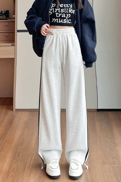 Straight Wide Leg Knit Pants Secondary image