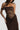 Solid Lace Panel Bodycon Formal Dress Secondary image