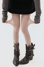 Vertical Stripe Sheer Ballet Tights Slimming Tights