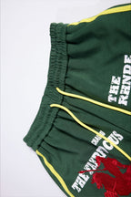 Vintage Embroidered Barrel Leg Sweatpants
