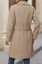 Wool Blend Blazer Overcoat