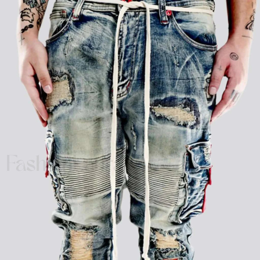 Fashion men vintage jeans jeans