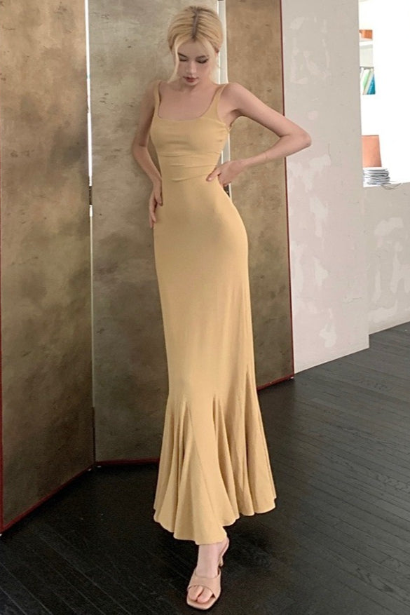 Sexy Spaghetti Strap Backless Formal Dress Secondary image