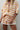 Striped Color Block Knit Shorts Set Secondary image