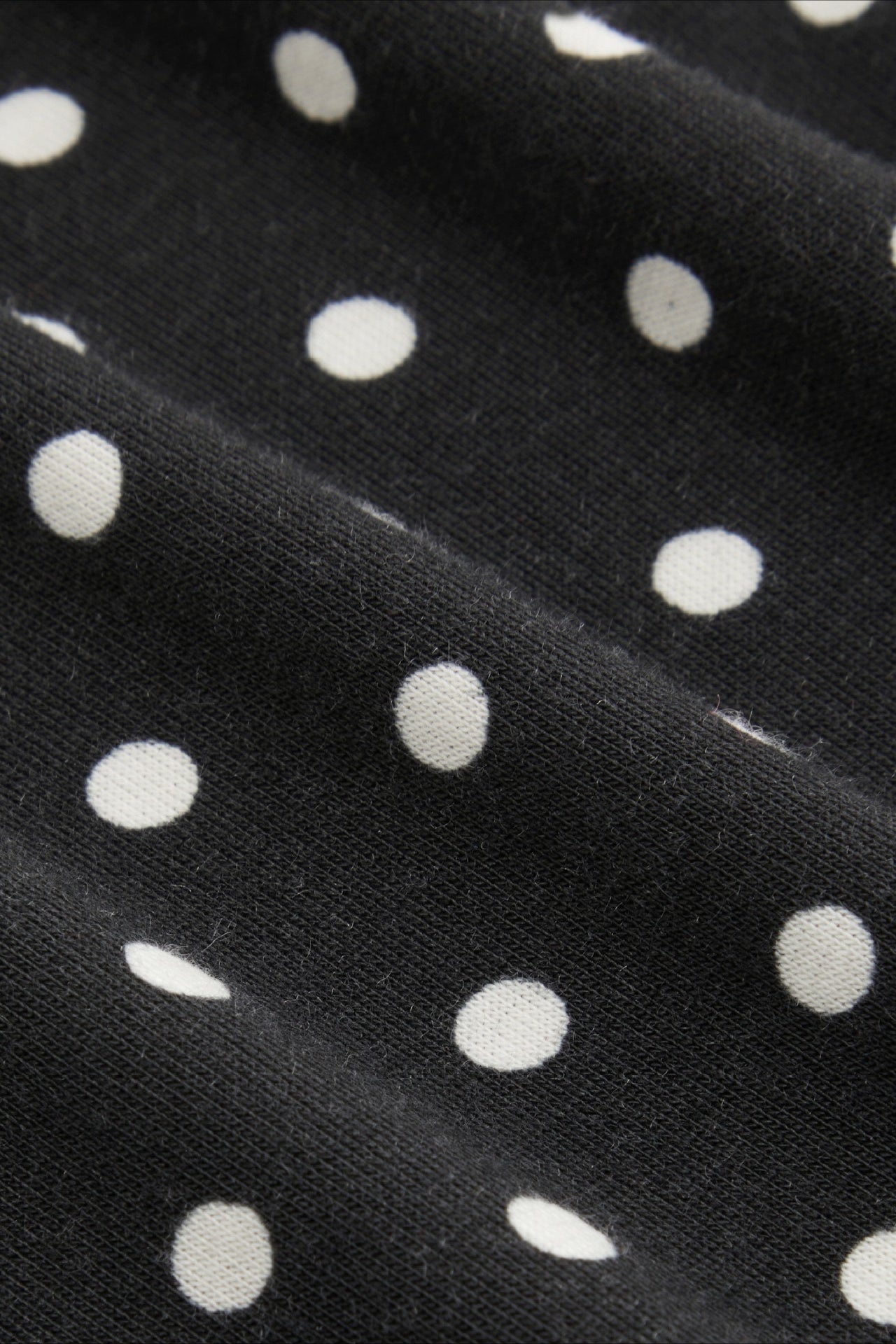Polka Dot Low Back Slim Fit Short Sleeve Tank Top