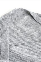 Two-Piece Knit Sweater Vest & Cardigan Dress Sweater Dress