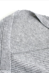 Two-Piece Knit Sweater Vest & Cardigan Dress Sweater Dress