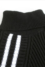 Slim Fit Long Sleeve Knit Sweater Dress