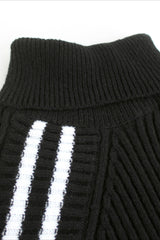 Slim Fit Long Sleeve Knit Sweater Dress