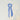 Colorblock Striped Knit Skinny Long Neck Tie Scarf Secondary image