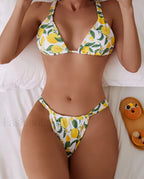 Floral Brazilian Bikini Set