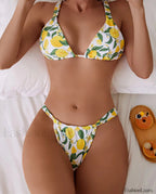 Floral Brazilian Bikini Set