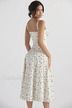 Floral Elegant Print Sundress