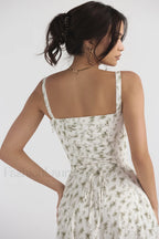 Floral Elegant Print Sundress