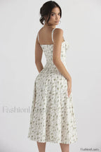 Floral Elegant Print Sundress