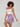 Floral Lace Asymmetric Mini Skirt Secondary image