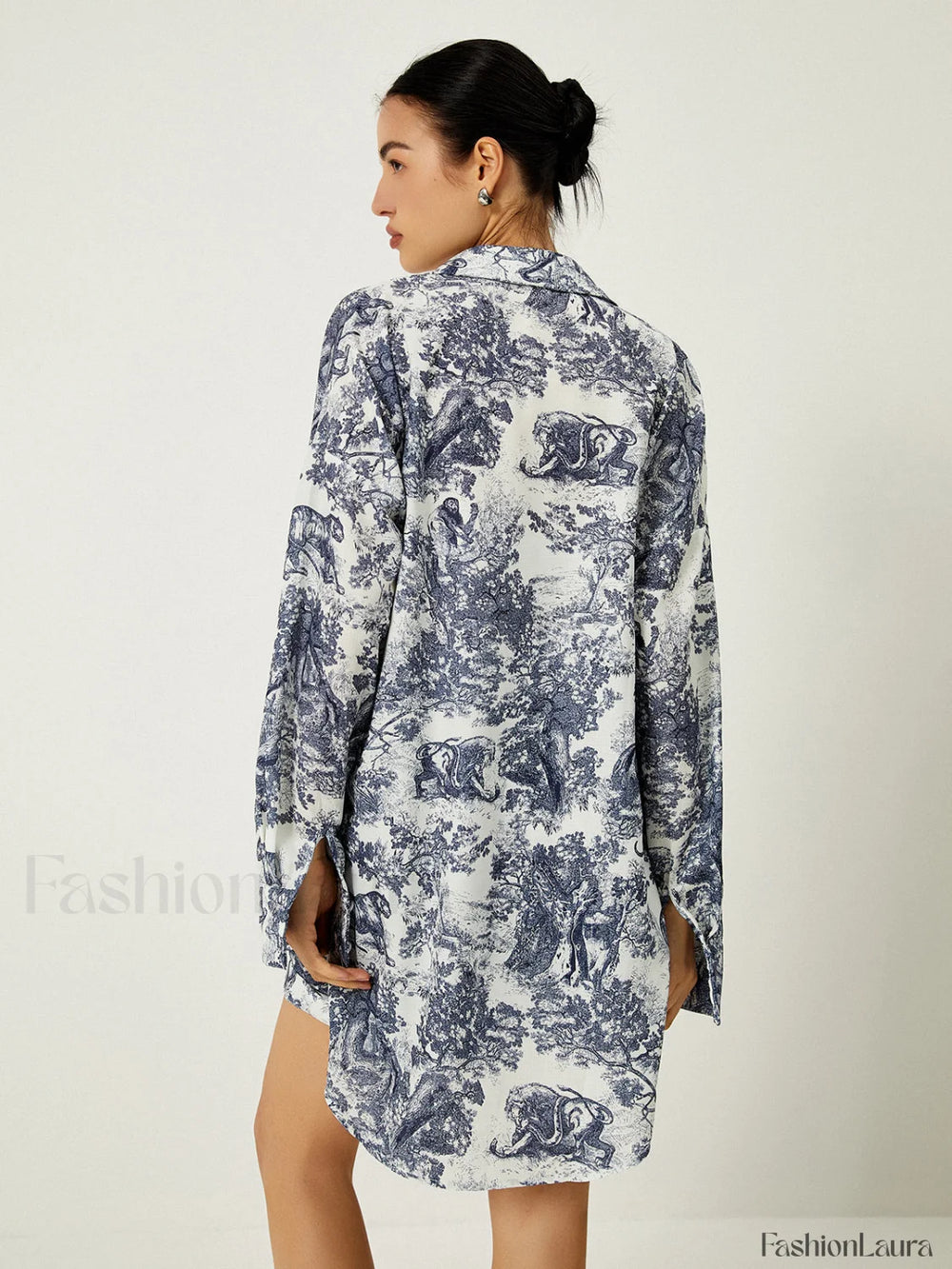Floral Print Three Piece Shorts Set Short Sets