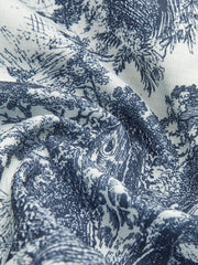 Floral Print Three Piece Shorts Set Short Sets
