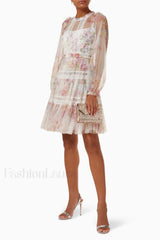 Floral Wonder Stylish Micro Mini Dress