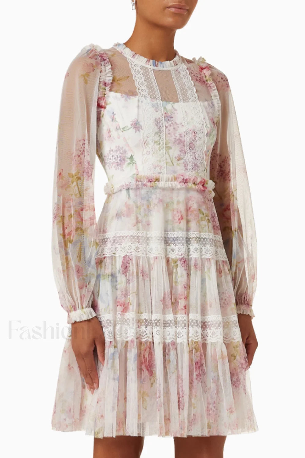Floral Wonder Stylish Micro Mini Dress Secondary image
