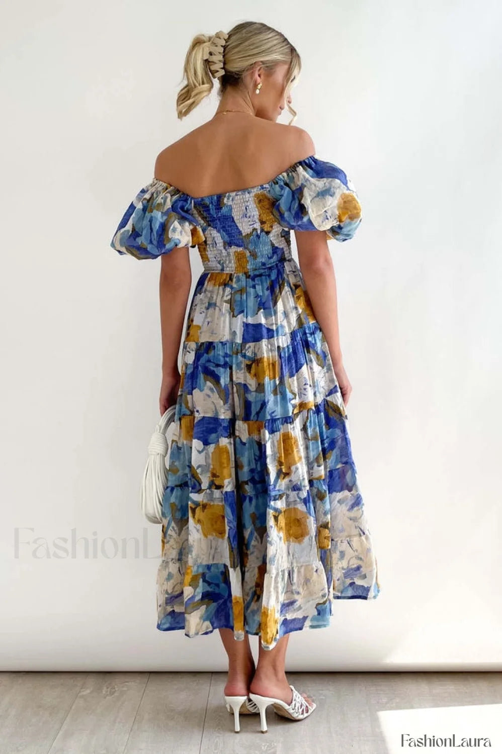 Flossy Elegant Midi Dress